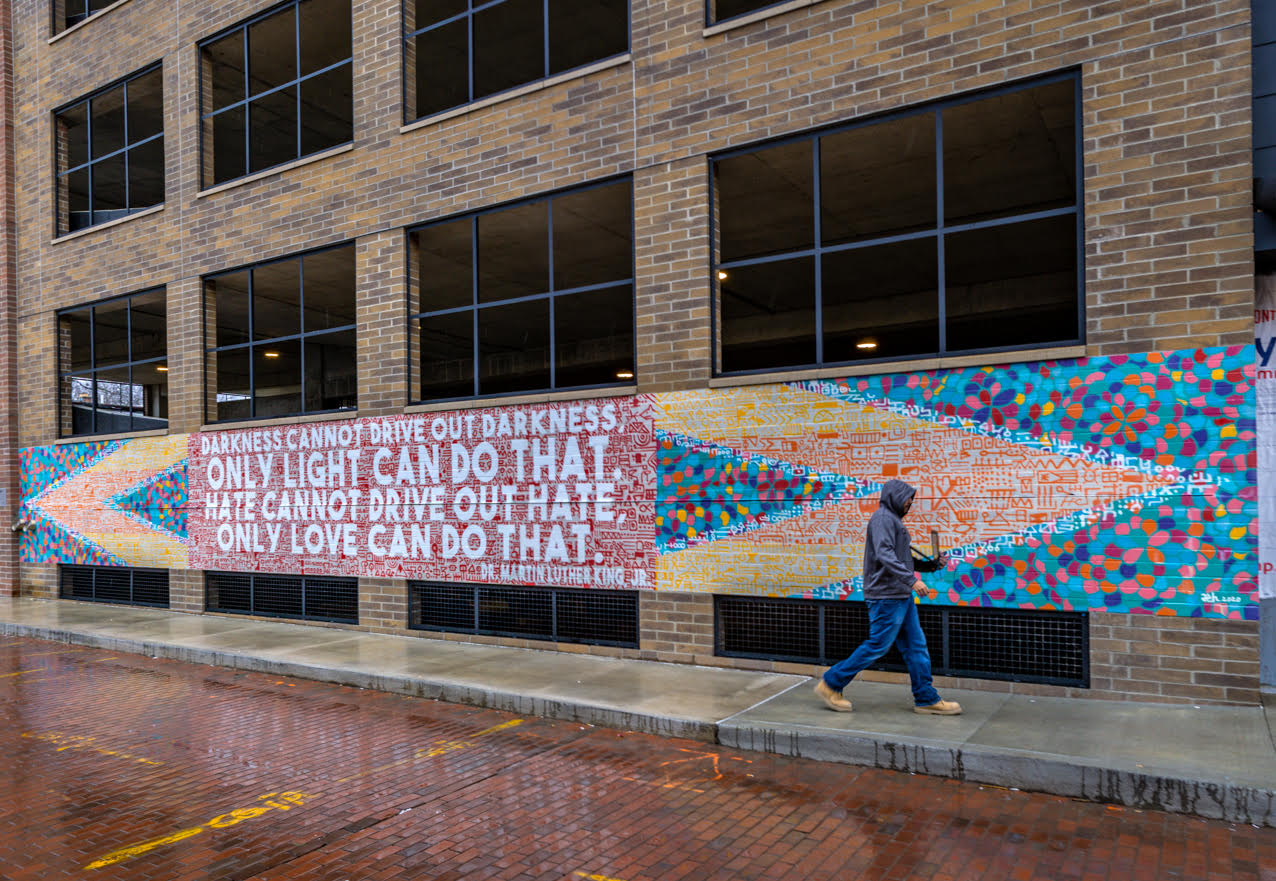 Be The Light - Short North Unconventional Mural series