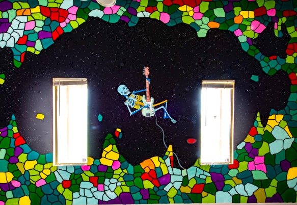 Weird Music Studios Mural