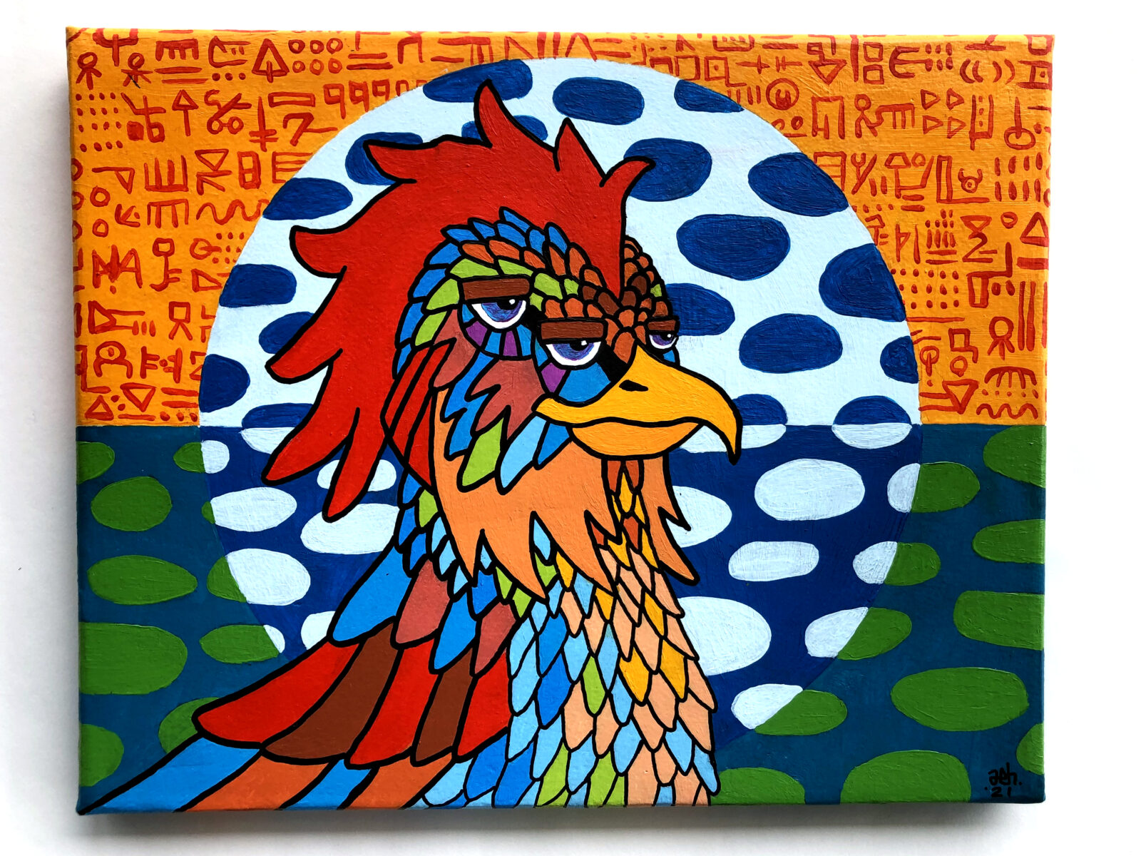 red crowned thunderbird
